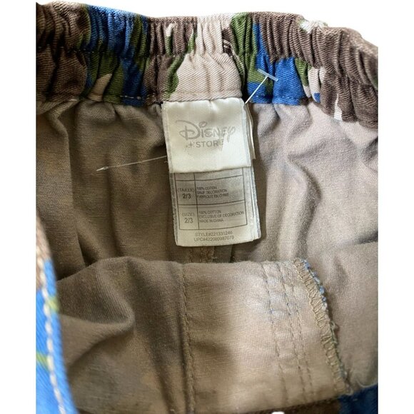 Vintage Disney Toy Story Toy Soldier Camo Shorts with Patch - Picture 3 of 5